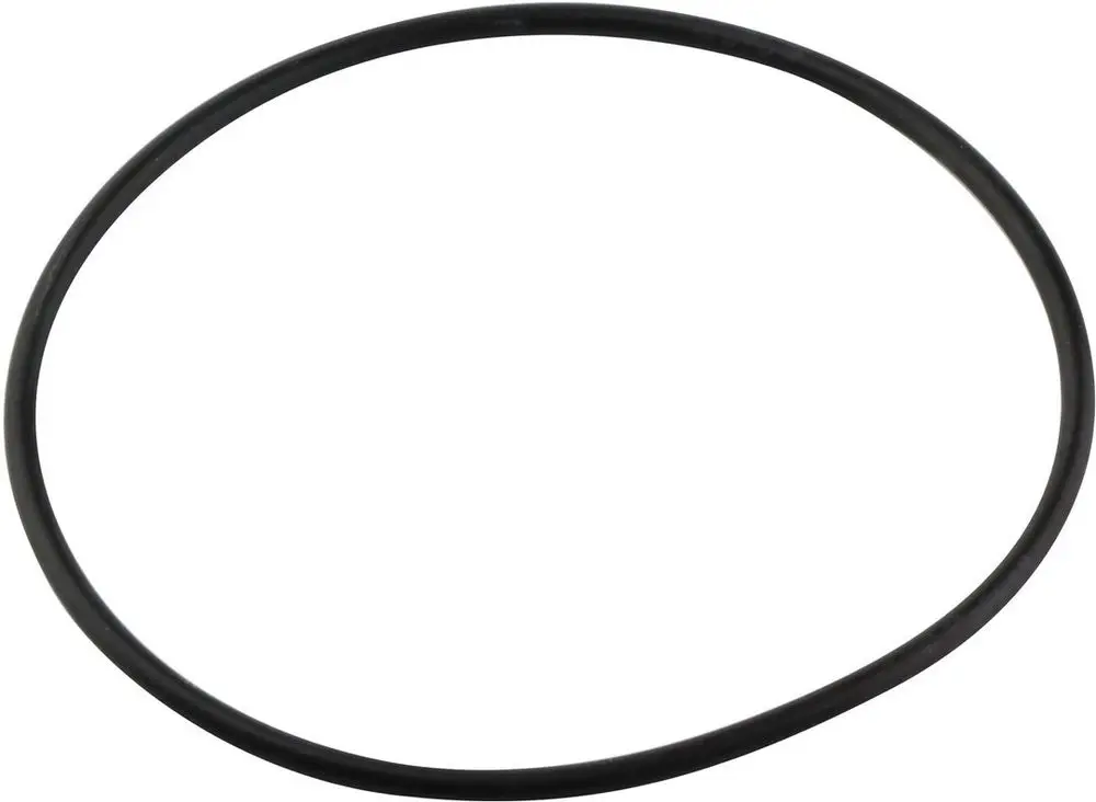 Schwarzer O-Ring, kreisförmig, in einfacher Ausführung. Produkt von Bosch, geeignet für verschiedene Anwendungen, die eine Dichtung erfordern.